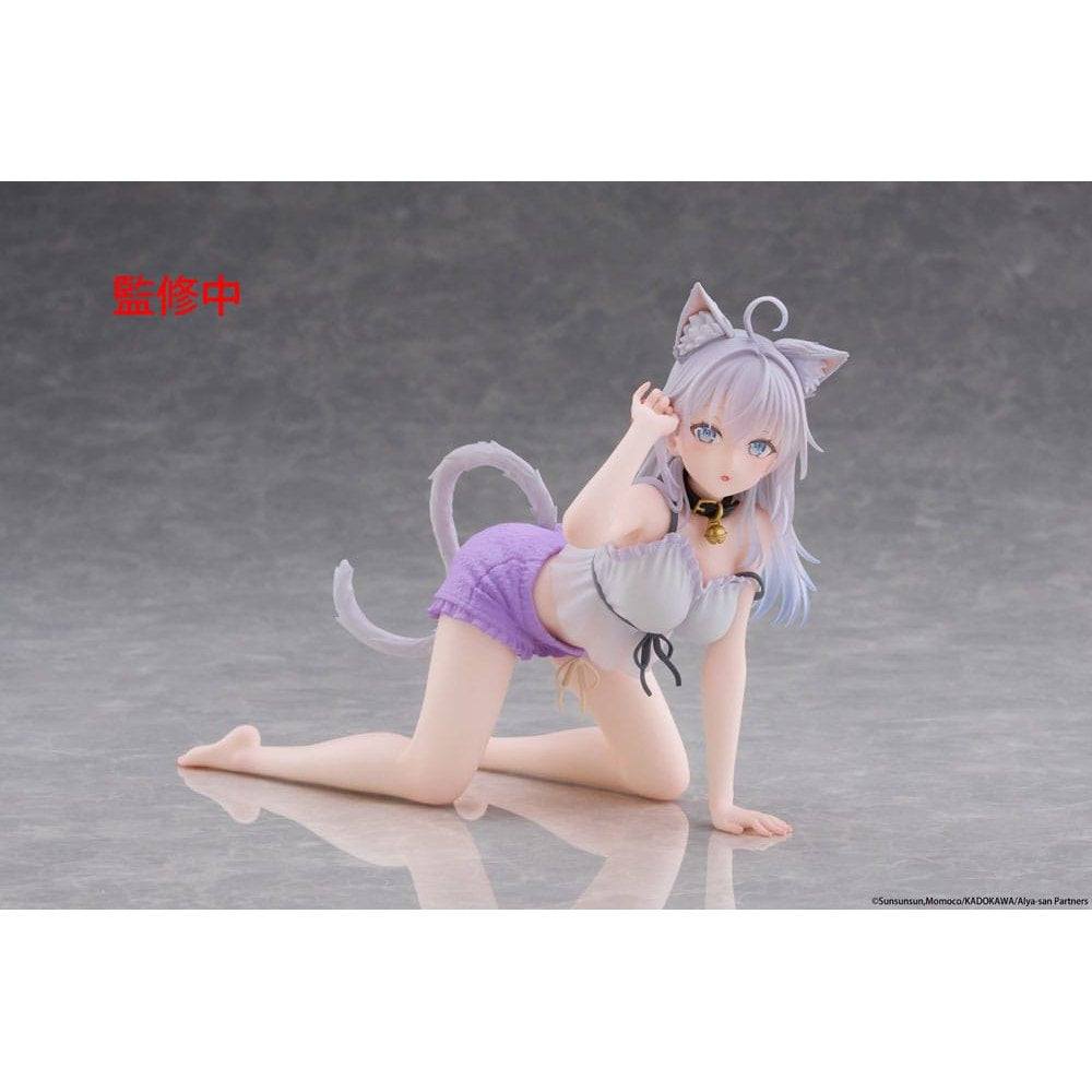 Alya Sometimes Hides Her Feelings in Russian PVC Statue Desktop Cute Figure Alya Cat Ear Roomwear Ver. 13cm - Scale Statue - Taito Prize - Hobby Figures UK