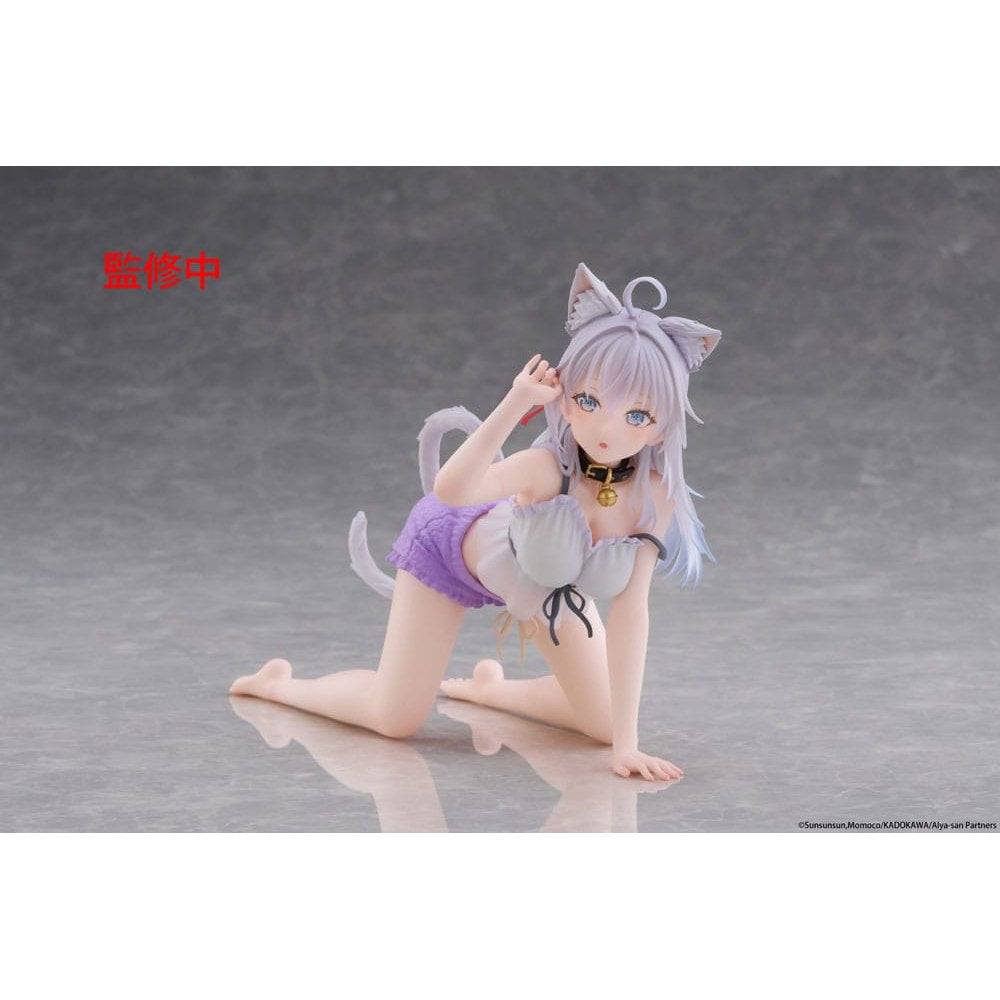 Alya Sometimes Hides Her Feelings in Russian PVC Statue Desktop Cute Figure Alya Cat Ear Roomwear Ver. 13cm - Scale Statue - Taito Prize - Hobby Figures UK