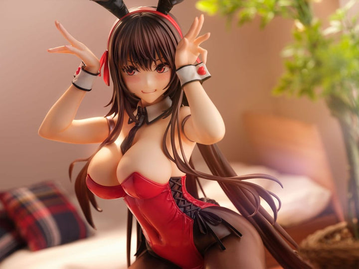 Plum Figura PVC Hinata Hakamada (Ro-Kyu-Bu!) - Black Bunny Version 21,5 Cm
