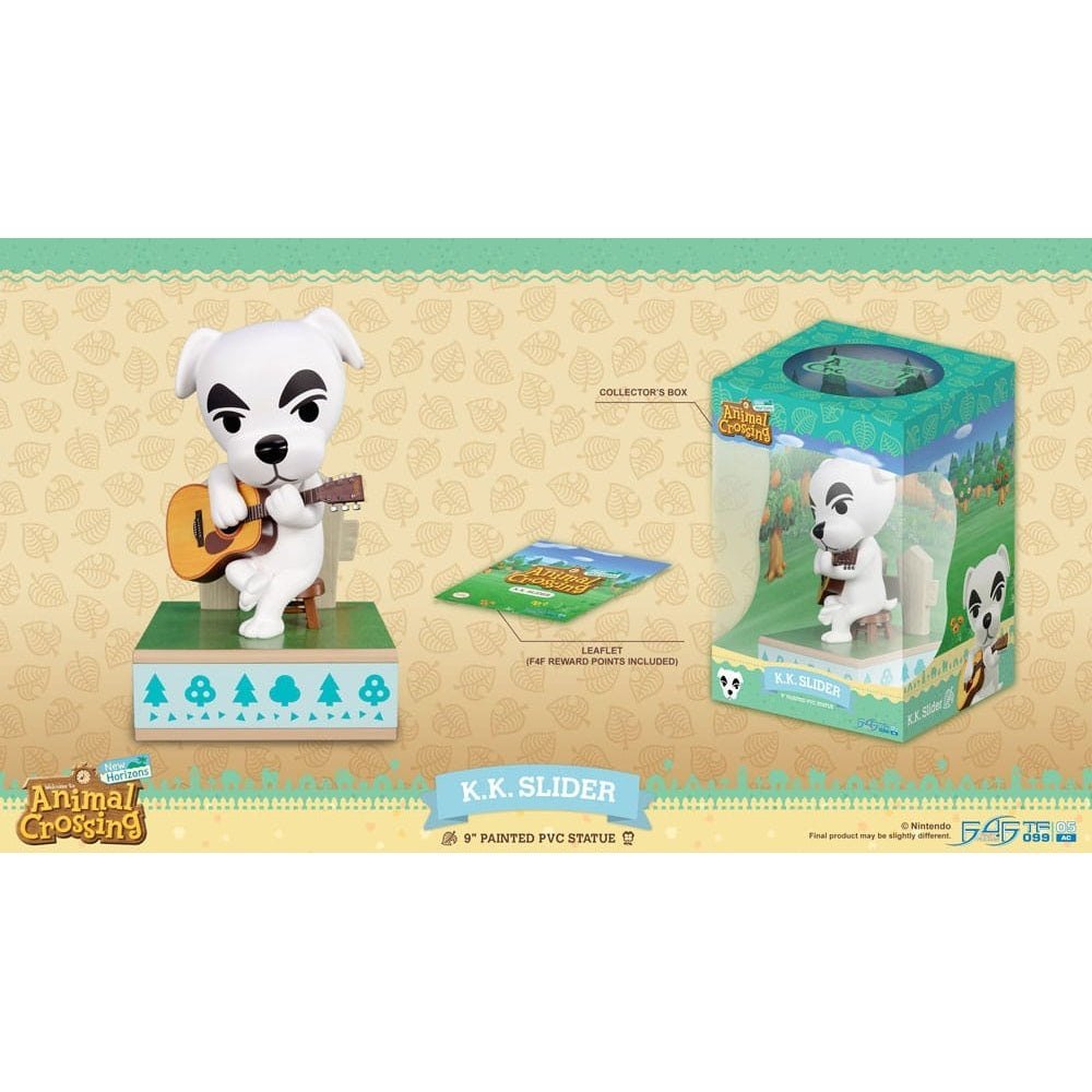Animal Crossing: New Horizons PVC Statue K.K. Slider 22cm - Scale Statue - First 4 Figures - Hobby Figures UK