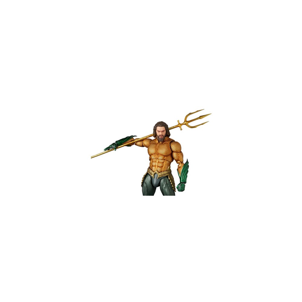 Aquaman Movie MAF EX Action Figure Aquaman Gold & Green Suit 16cm