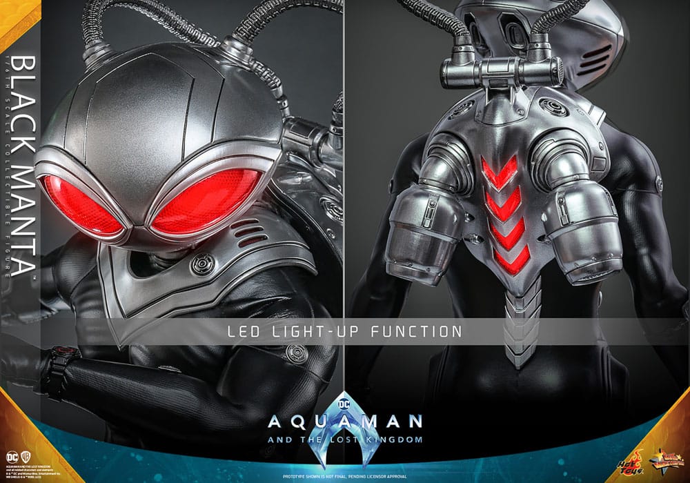 Aquaman and the Lost Kingdom Movie Masterpiece Action Figure 1/6 Black Manta 34cm - Action Figures - Hot Toys - Hobby Figures UK