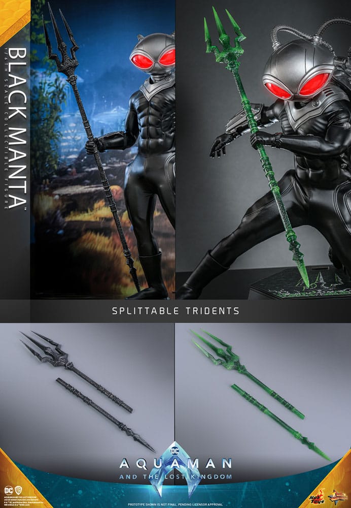 Aquaman and the Lost Kingdom Movie Masterpiece Action Figure 1/6 Black Manta 34cm - Action Figures - Hot Toys - Hobby Figures UK