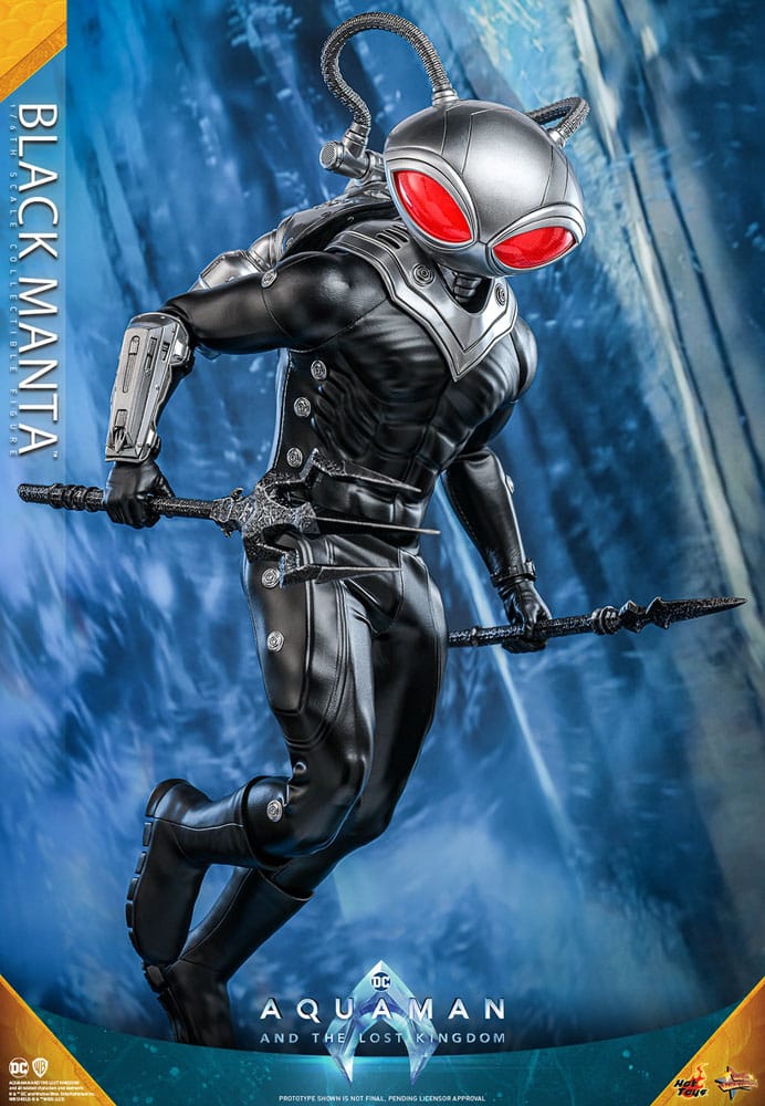 Aquaman and the Lost Kingdom Movie Masterpiece Action Figure 1/6 Black Manta 34cm - Action Figures - Hot Toys - Hobby Figures UK