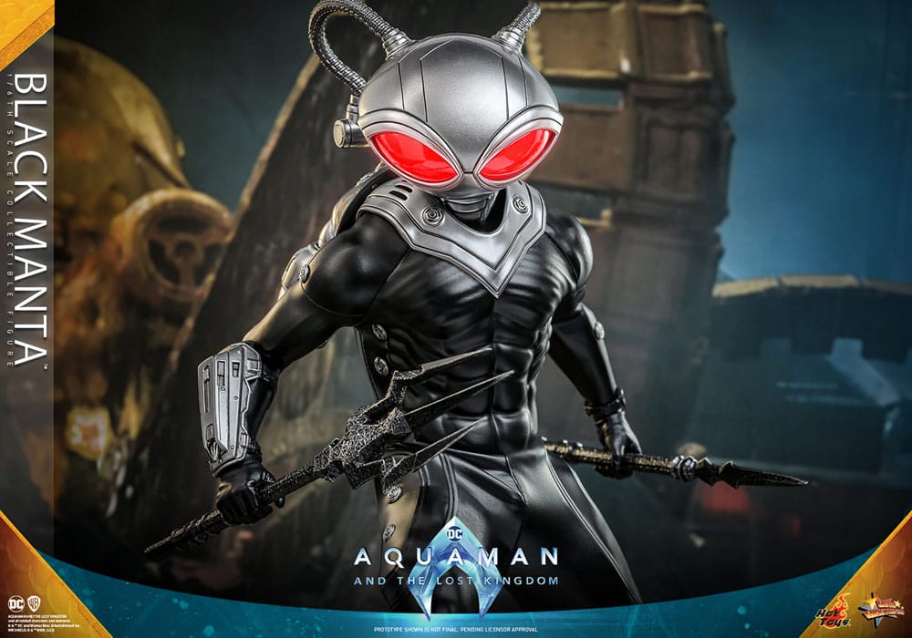 Aquaman and the Lost Kingdom Movie Masterpiece Action Figure 1/6 Black Manta 34cm - Action Figures - Hot Toys - Hobby Figures UK