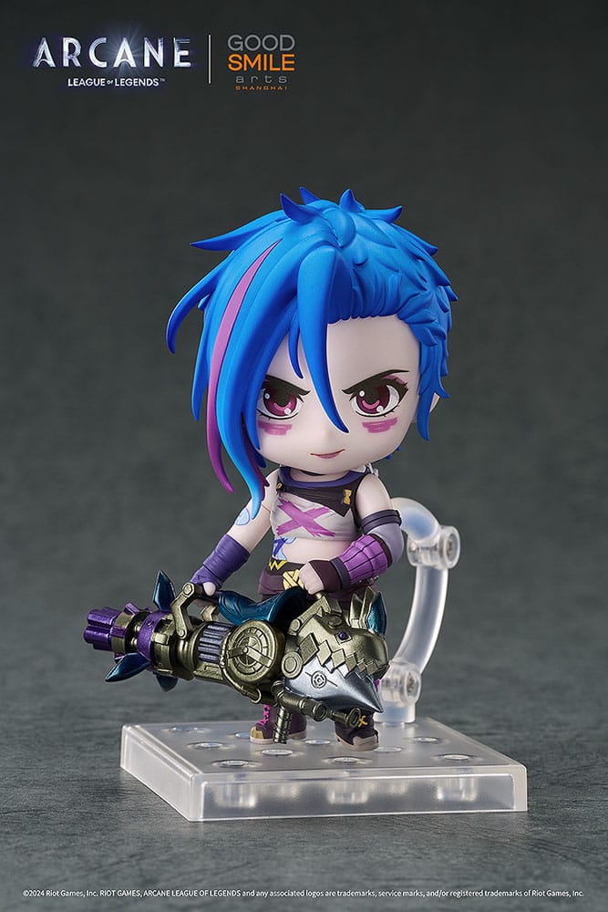 Arcane Nendoroid Action Figure Jinx Arcane Ver. 10cm - Mini Figures - Good Smile Company - Hobby Figures UK
