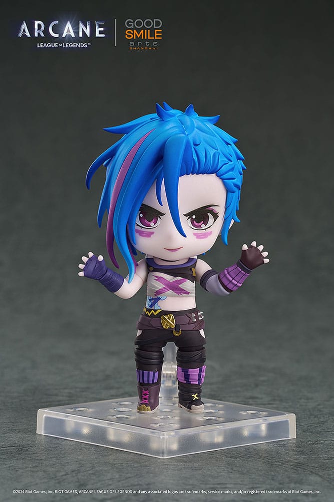 Arcane Nendoroid Action Figure Jinx Arcane Ver. 10cm - Mini Figures - Good Smile Company - Hobby Figures UK