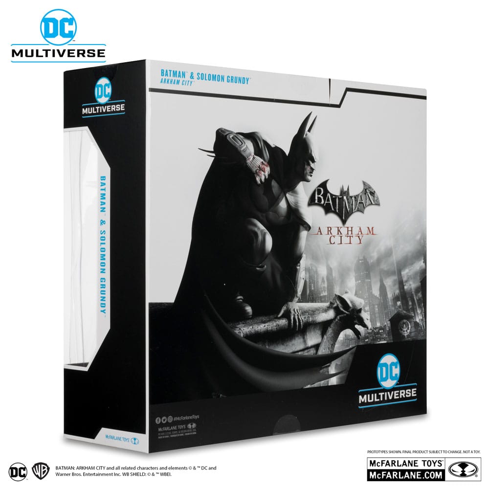 Arham City DC Multiverse Action Figure 2-Pack Batman & Solomon Grundy (Gold Label) 18cm - Action Figures - McFarlane Toys - Hobby Figures UK