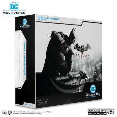 Arham City DC Multiverse Action Figure 2-Pack Batman & Solomon Grundy (Gold Label) 18cm - Action Figures - McFarlane Toys - Hobby Figures UK