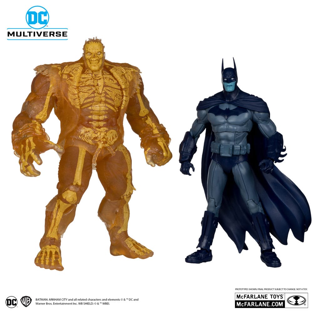 Arham City DC Multiverse Action Figure 2-Pack Batman & Solomon Grundy (Gold Label) 18cm - Action Figures - McFarlane Toys - Hobby Figures UK