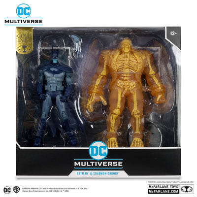 Arham City DC Multiverse Action Figure 2-Pack Batman & Solomon Grundy (Gold Label) 18cm - Action Figures - McFarlane Toys - Hobby Figures UK