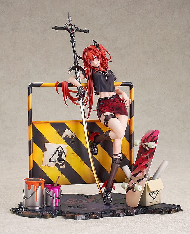 Arknights PVC Statue 1/6 Surtr: Liberte//Echec Ver. 29cm - Scale Statue - Good Smile Company - Hobby Figures UK