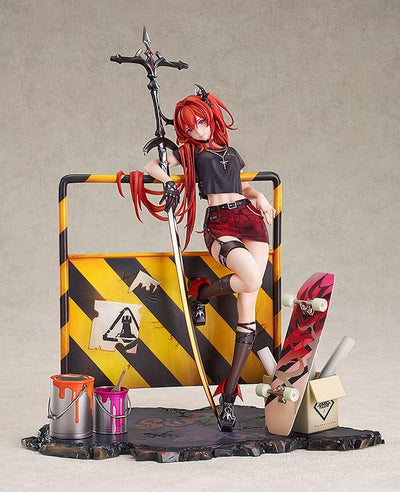 Arknights PVC Statue 1/6 Surtr: Liberte//Echec Ver. 29cm - Scale Statue - Good Smile Company - Hobby Figures UK
