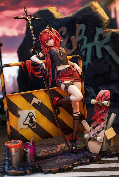Arknights PVC Statue 1/6 Surtr: Liberte//Echec Ver. 29cm - Scale Statue - Good Smile Company - Hobby Figures UK