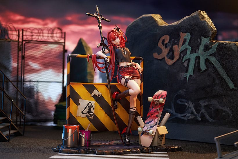 Arknights PVC Statue 1/6 Surtr: Liberte//Echec Ver. 29cm - Scale Statue - Good Smile Company - Hobby Figures UK