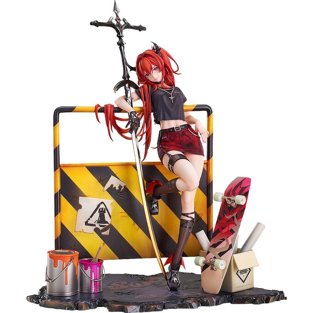 Arknights PVC Statue 1/6 Surtr: Liberte//Echec Ver. 29cm - Scale Statue - Good Smile Company - Hobby Figures UK