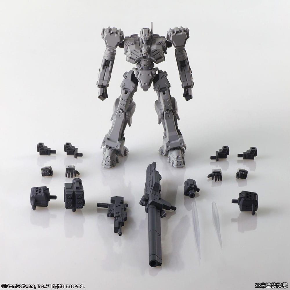 Armored Core Structure Arts Plastic Model Kits 4-Pack Series 1 - Model Kit - Square-Enix - Hobby Figures UK