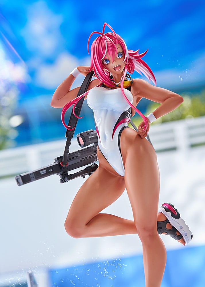 Arms Note PVC Statue 1/7 Anego-chan of the Swimming Team 26cm - Scale Statue - Amakuni - Hobby Figures UK