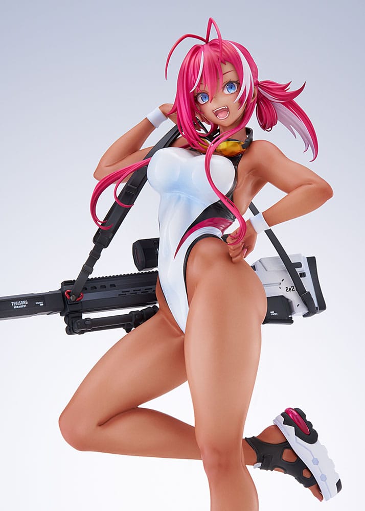 Arms Note PVC Statue 1/7 Anego-chan of the Swimming Team 26cm - Scale Statue - Amakuni - Hobby Figures UK