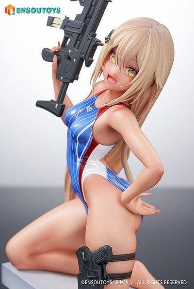 Arms Note Statue 1/7 Swim Team Kohai-chan 22cm - Scale Statue - Ensoutoys - Hobby Figures UK