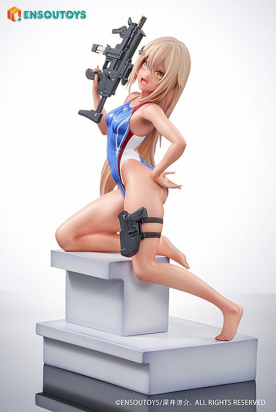 Arms Note Statue 1/7 Swim Team Kohai-chan 22cm - Scale Statue - Ensoutoys - Hobby Figures UK