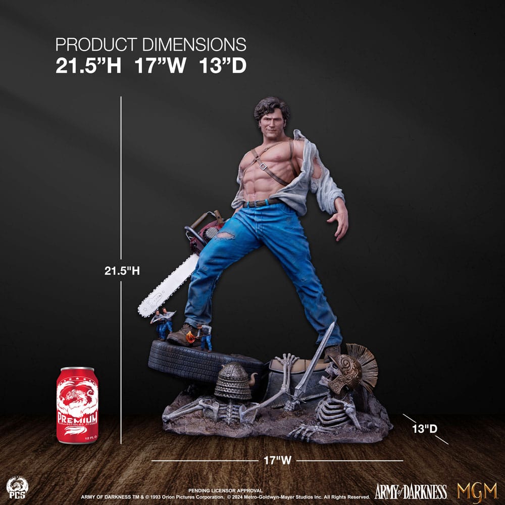 Army of Darkness Premier Series Statue 1/4 Ash 53cm - Scale Statue - Premium Collectibles Studio - Hobby Figures UK