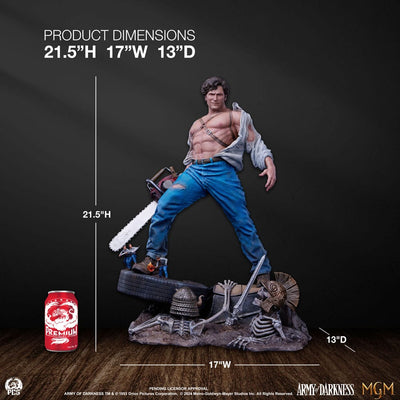 Army of Darkness Premier Series Statue 1/4 Ash 53cm - Scale Statue - Premium Collectibles Studio - Hobby Figures UK