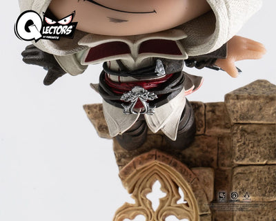 Assassin´s Creed Qlectors PVC Statue Ezio Leap of Faith 15cm - Scale Statue - Pure Arts - Hobby Figures UK