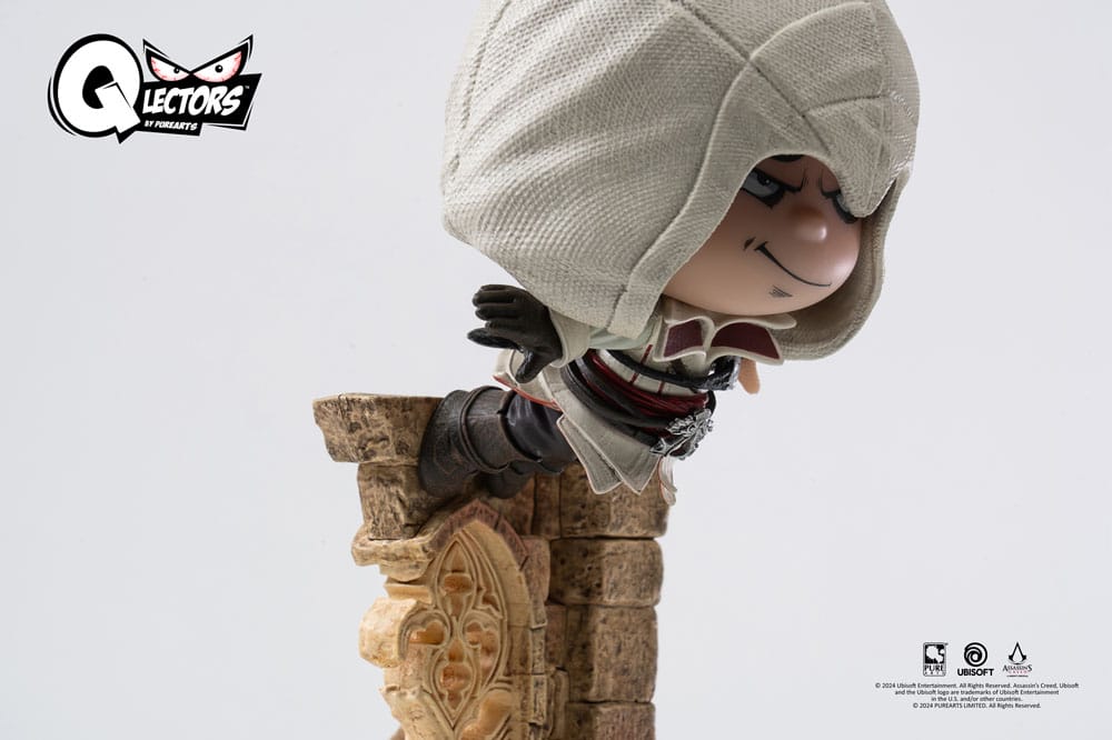 Assassin´s Creed Qlectors PVC Statue Ezio Leap of Faith 15cm - Scale Statue - Pure Arts - Hobby Figures UK
