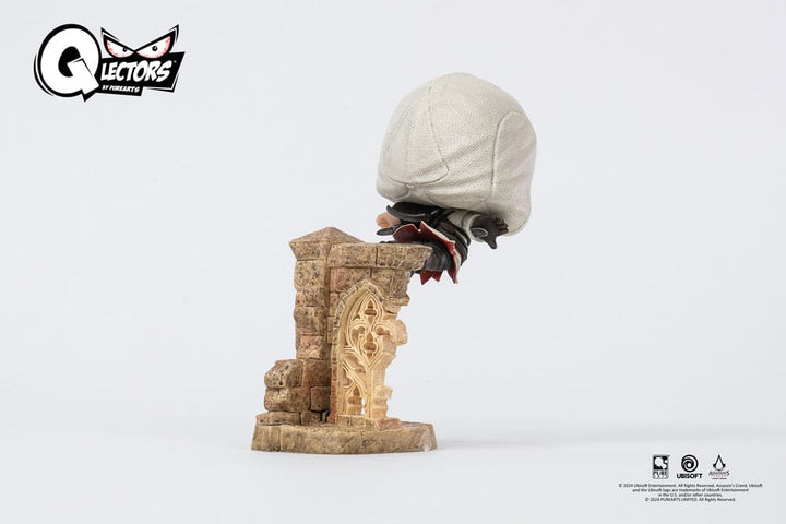 Assassin s Creed Qlectors PVC Statue Ezio Leap of Faith 15cm Hobby Figures