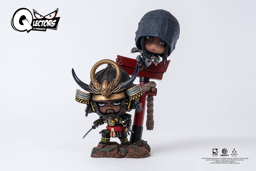 Assassin´s Creed Shadows Qlectors PVC Statue Naoe & Yasuke 15cm
