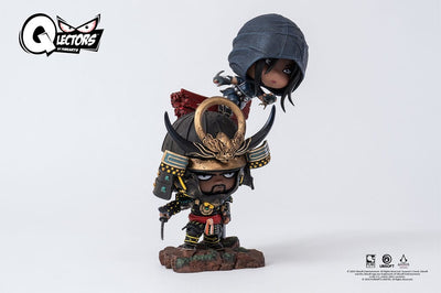 Assassin´s Creed Shadows Qlectors PVC Statue Naoe & Yasuke 15cm - Scale Statue - Pure Arts - Hobby Figures UK