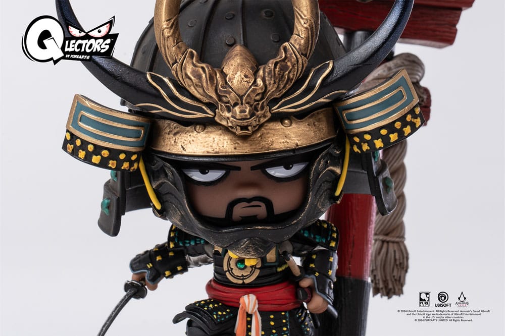 Assassin´s Creed Shadows Qlectors PVC Statue Naoe & Yasuke 15cm - Scale Statue - Pure Arts - Hobby Figures UK