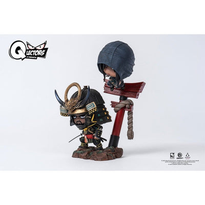 Assassin´s Creed Shadows Qlectors PVC Statue Naoe & Yasuke 15cm - Scale Statue - Pure Arts - Hobby Figures UK
