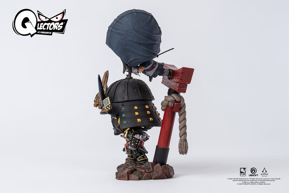 Assassin´s Creed Shadows Qlectors PVC Statue Naoe & Yasuke 15cm - Scale Statue - Pure Arts - Hobby Figures UK