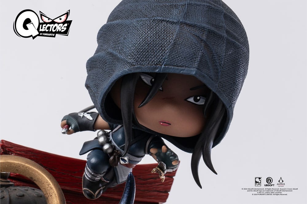 Assassin´s Creed Shadows Qlectors PVC Statue Naoe & Yasuke 15cm - Scale Statue - Pure Arts - Hobby Figures UK