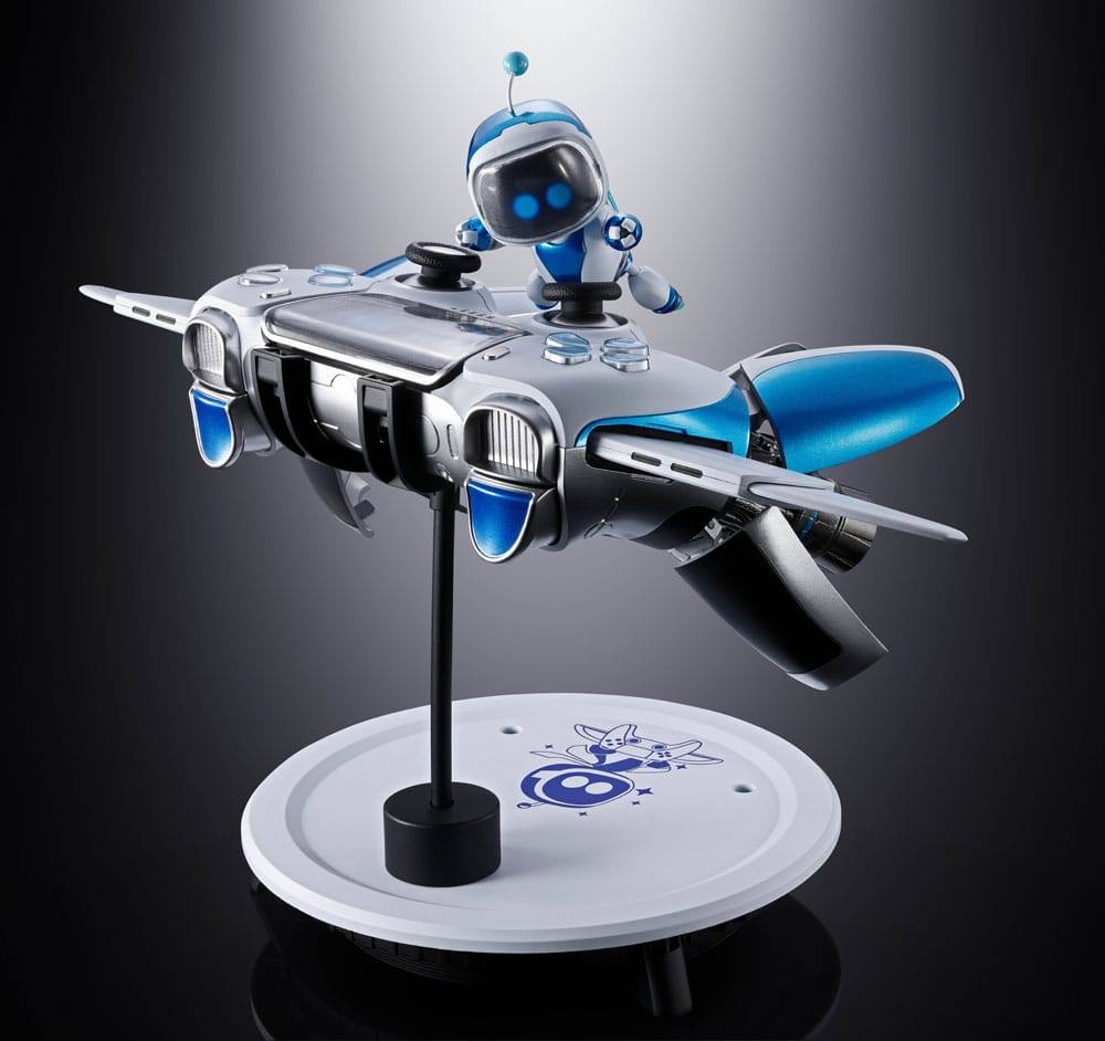 Astro Bot Chogokin Action Figure Astro Bot & Dual Speeder – Hobby