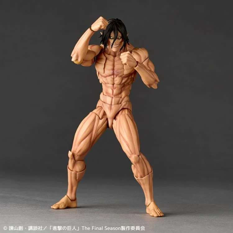 Attack On Titan Revoltech Amazing Yamaguchi Action Figure Eren Titan 16cm - Action Figures - Kaiyodo - Hobby Figures UK