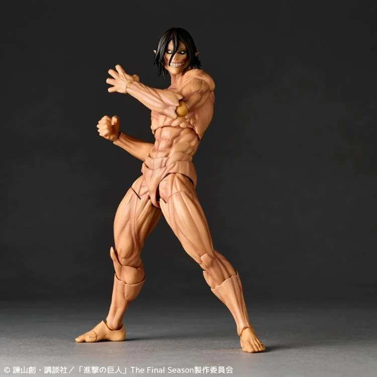 Attack On Titan Revoltech Amazing Yamaguchi Action Figure Eren Titan 16cm - Action Figures - Kaiyodo - Hobby Figures UK