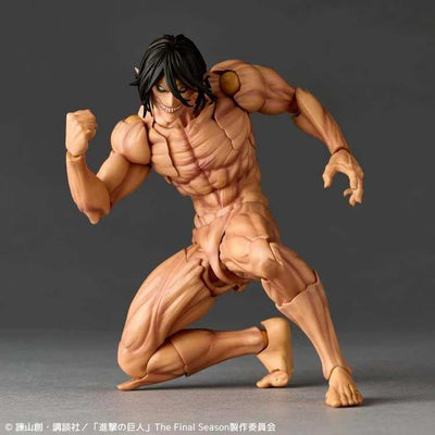 Attack On Titan Revoltech Amazing Yamaguchi Action Figure Eren Titan 16cm - Action Figures - Kaiyodo - Hobby Figures UK