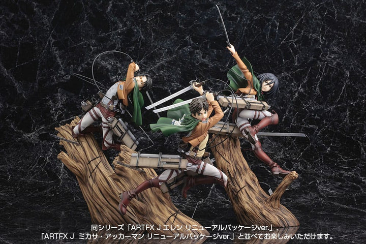 Attack on Titan ARTFXJ Statue 1/8 Levi Renewal Package Ver. 28cm