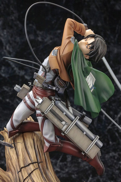 Attack on Titan ARTFXJ Statue 1/8 Levi Renewal Package Ver. 28cm - Scale Statue - Kotobukiya - Hobby Figures UK