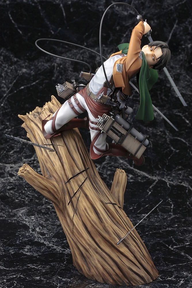 Attack on Titan ARTFXJ Statue 1/8 Levi Renewal Package Ver. 28cm - Scale Statue - Kotobukiya - Hobby Figures UK