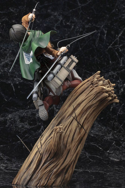 Attack on Titan ARTFXJ Statue 1/8 Levi Renewal Package Ver. 28cm - Scale Statue - Kotobukiya - Hobby Figures UK