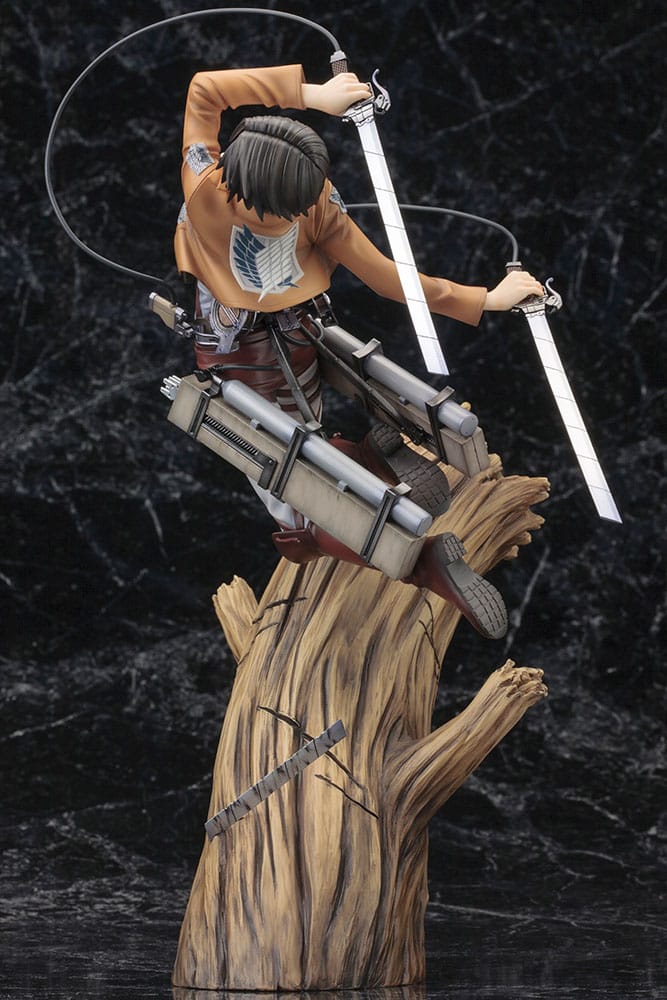 Attack on Titan ARTFXJ Statue 1/8 Levi Renewal Package Ver. 28cm - Scale Statue - Kotobukiya - Hobby Figures UK