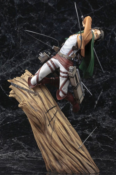 Attack on Titan ARTFXJ Statue 1/8 Levi Renewal Package Ver. 28cm - Scale Statue - Kotobukiya - Hobby Figures UK