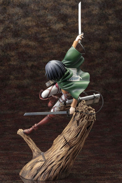 Attack on Titan ARTFXJ Statue 1/8 Mikasa Ackerman Renewal Package Ver. 35cm - Scale Statue - Kotobukiya - Hobby Figures UK