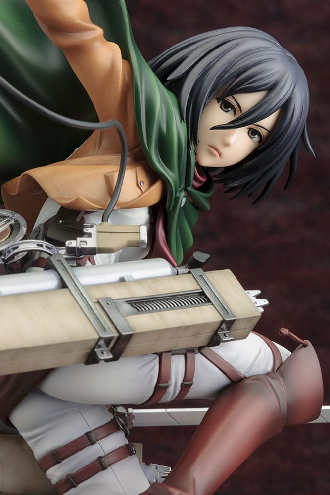 Attack on Titan ARTFXJ Statue 1/8 Mikasa Ackerman Renewal Package Ver. 35cm - Scale Statue - Kotobukiya - Hobby Figures UK