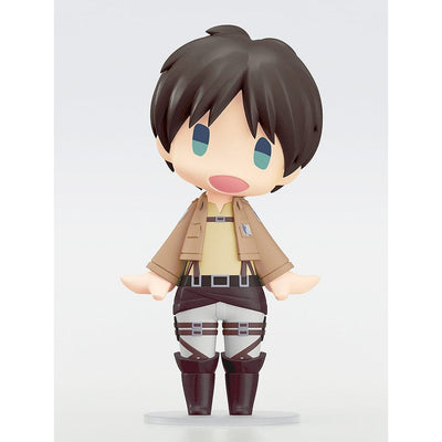 Attack on Titan HELLO! GOOD SMILE Action Figure Eren Yeager 10cm - Action Figures - Good Smile Company - Hobby Figures UK
