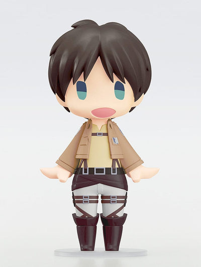 Attack on Titan HELLO! GOOD SMILE Action Figure Eren Yeager 10cm - Action Figures - Good Smile Company - Hobby Figures UK